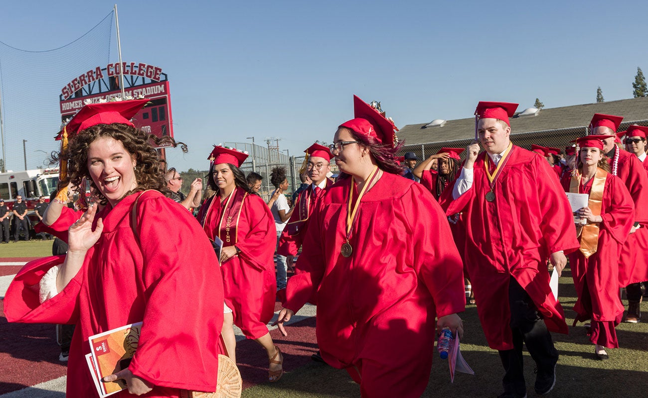 Celebrating Graduates at 2022 Commencement Sierra College