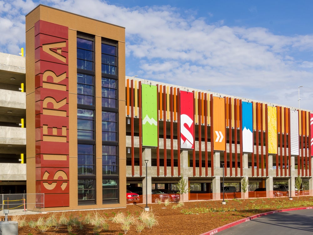 Sierra College Parking building