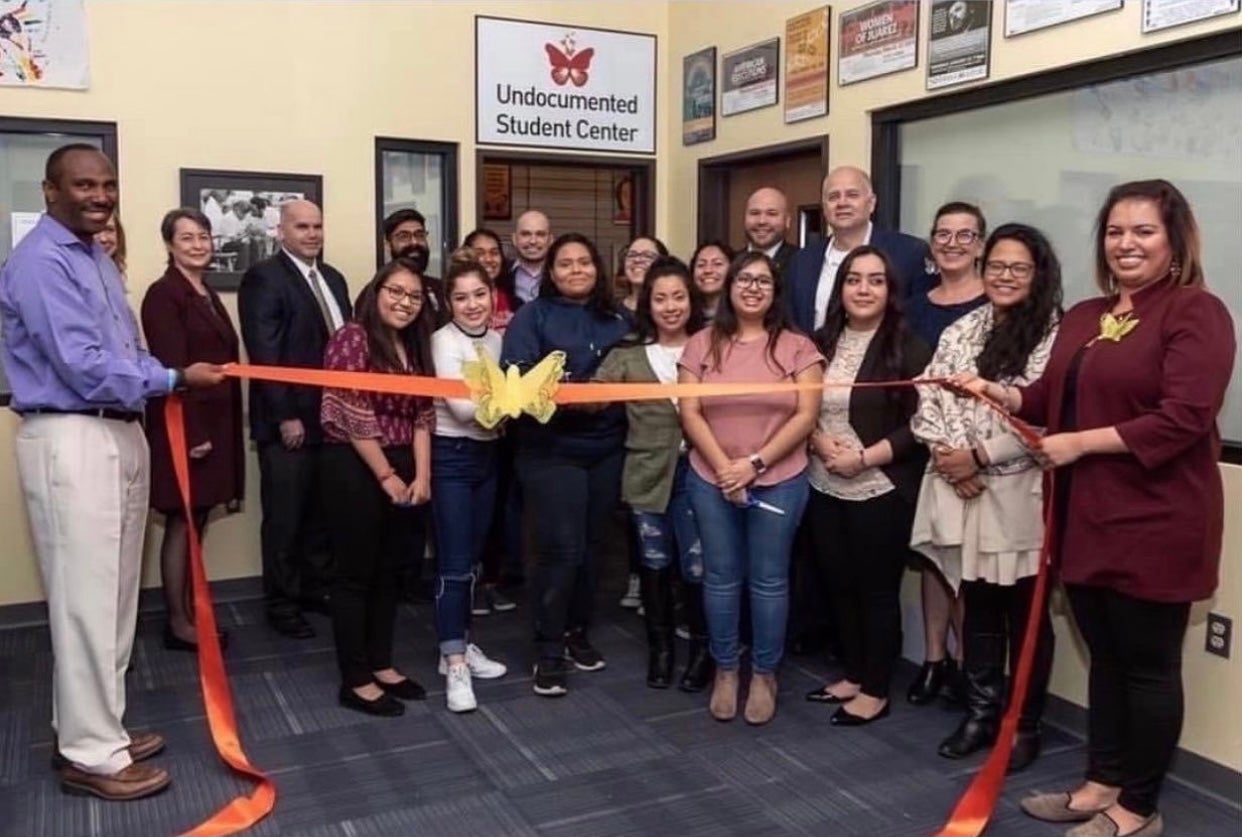Archve photo of the Undocumented Center ribbon cutting event