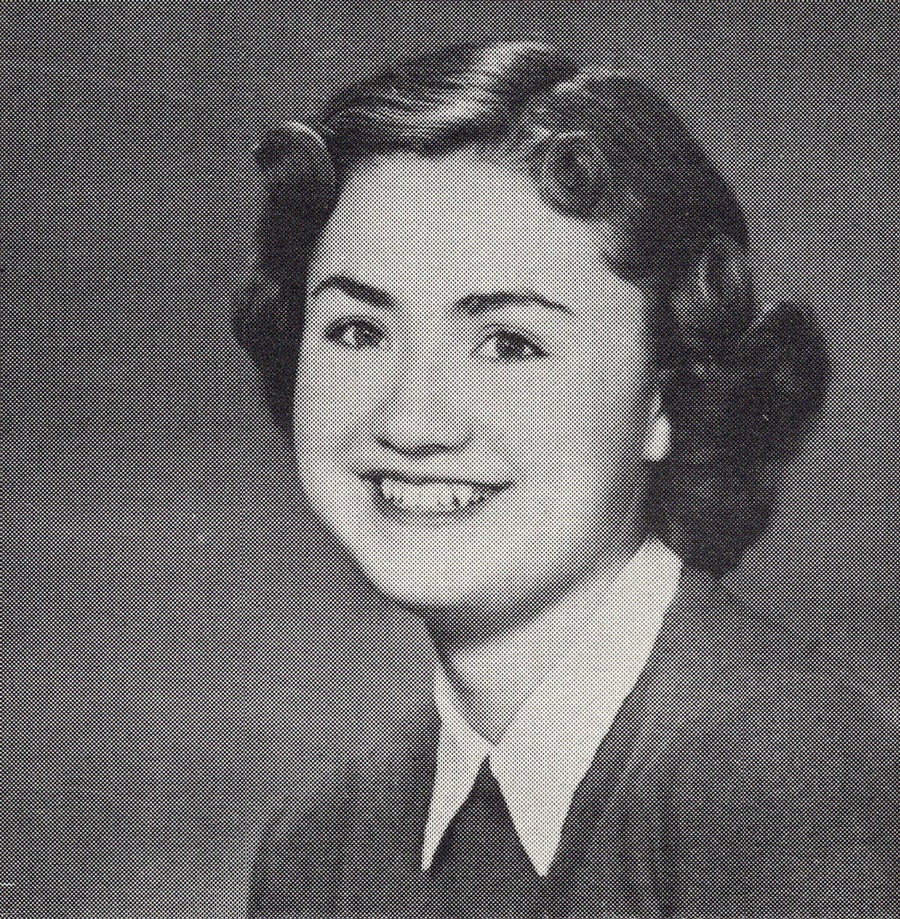 Barbara Vineyard at Sierra College in 1956