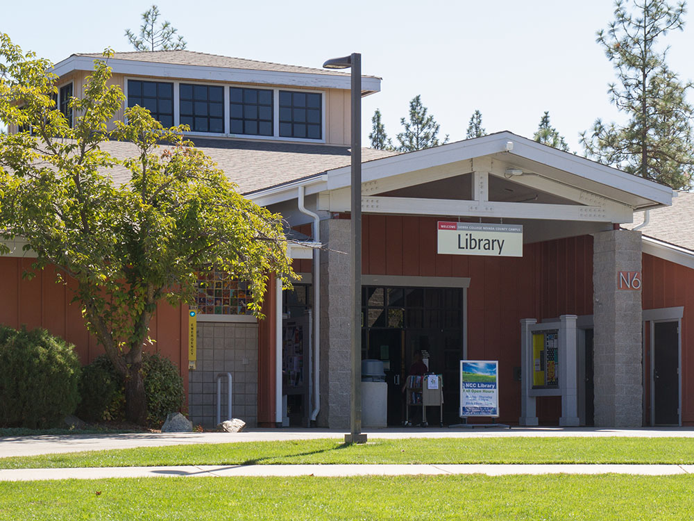 Sierra College NCC Library building