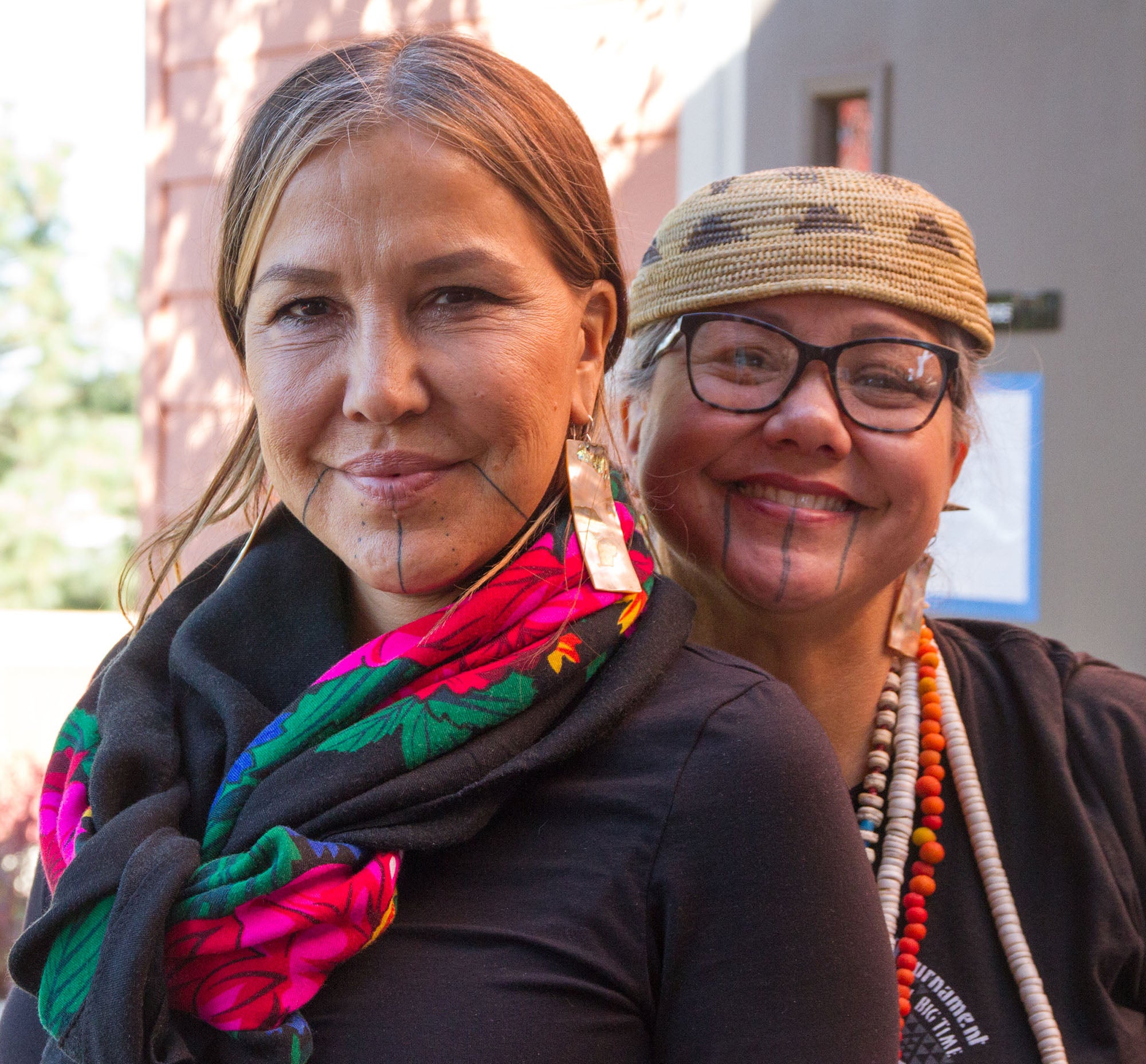 Two Native American women from the Nisenan tribe
