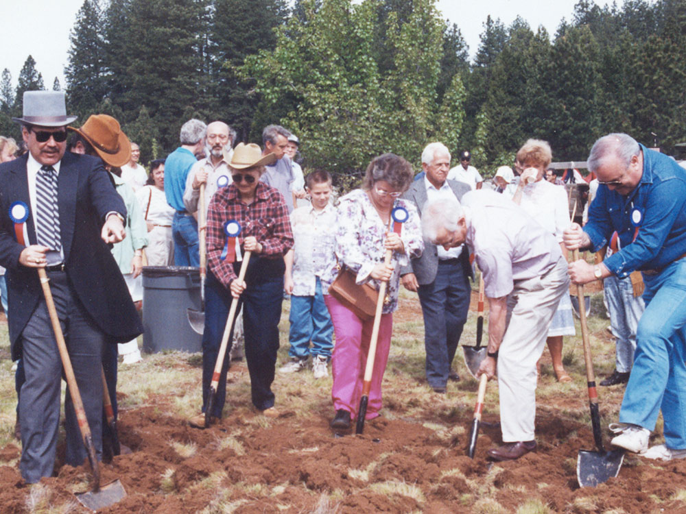 Groundbreaking at the NCC campus in 1994
