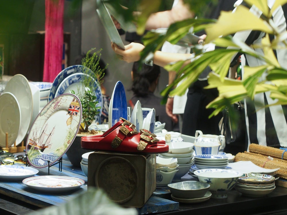Vintage wares at the annual Sierra College Patrons' Vintage Marketplace