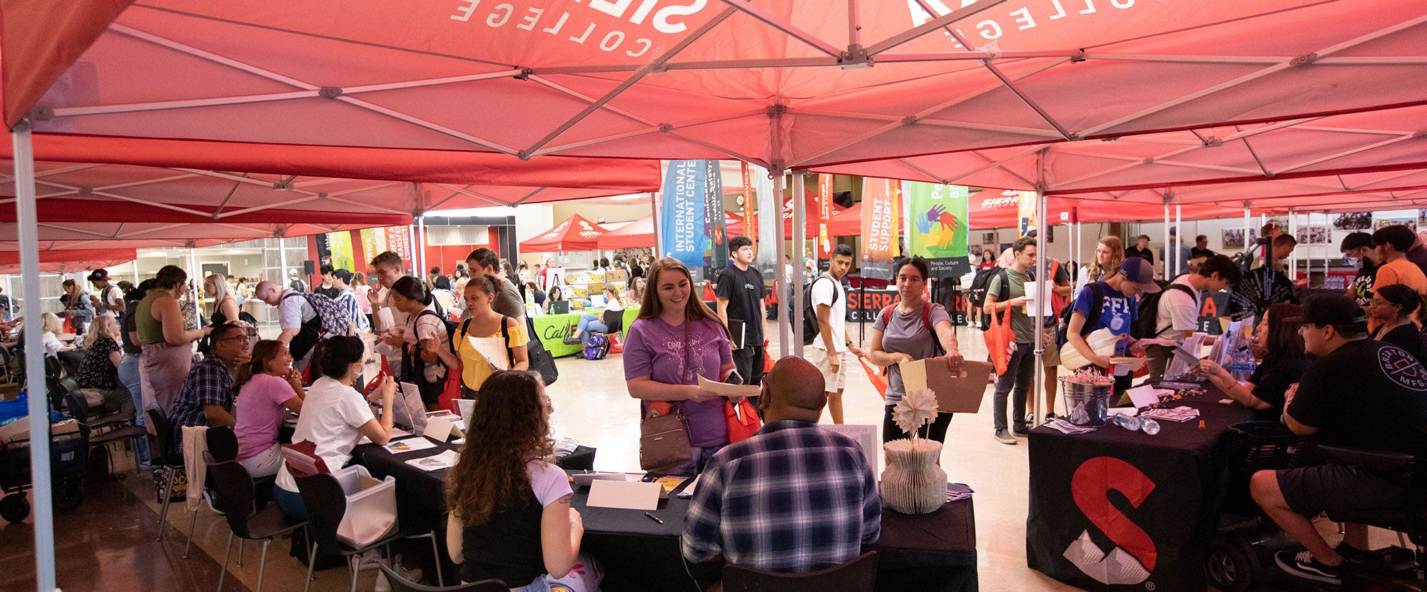 Rocklin Campus students attend welcome back event to learn all things about Sierra College
