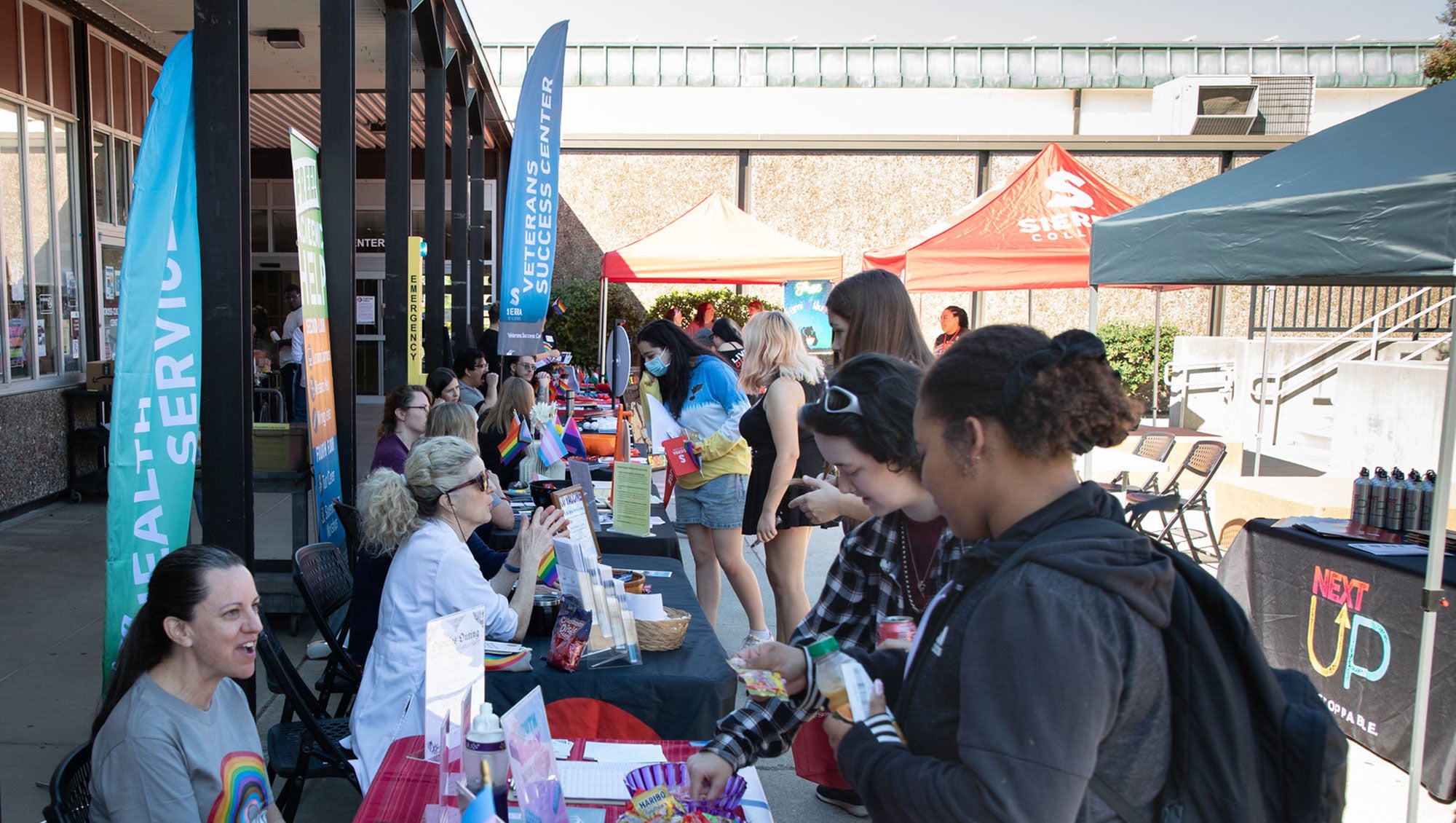 Various organizations that support the LGBTQ community were hand to answer questions at Pride Days 2022.