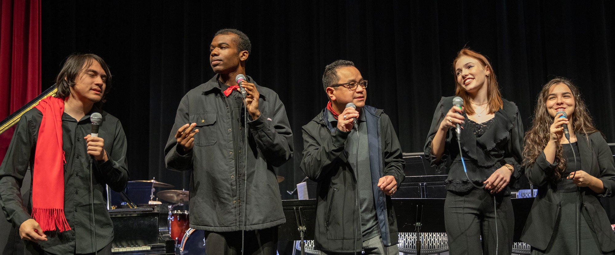 Jazz Brunch Concert performers on stage
