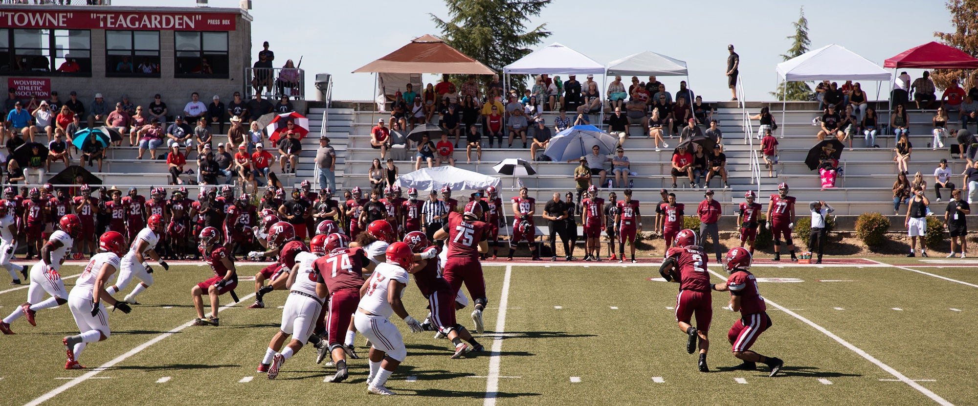 Sierra College Wolverine football game on Rocklin Campus