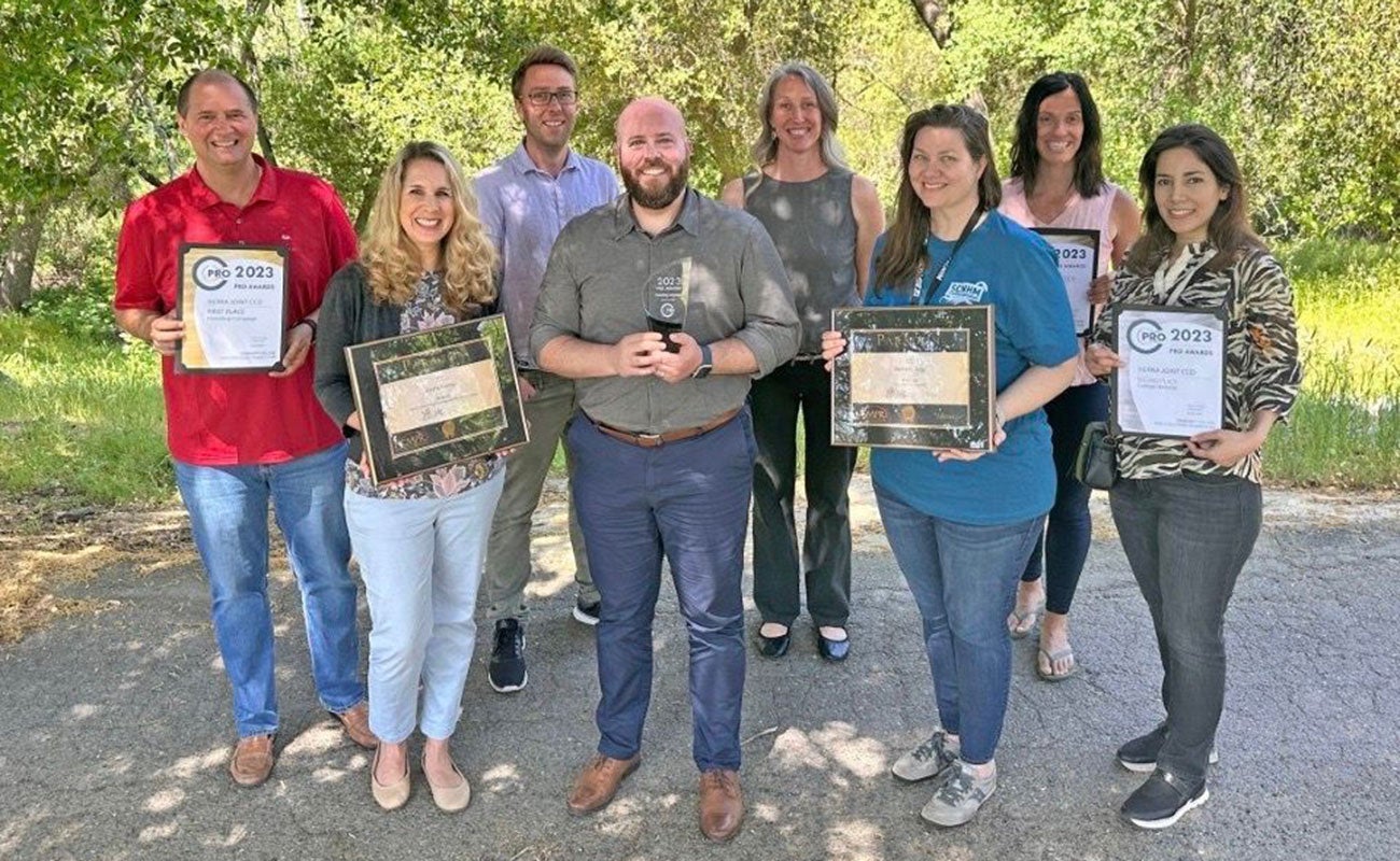 Sierra College Marketing Team group picture