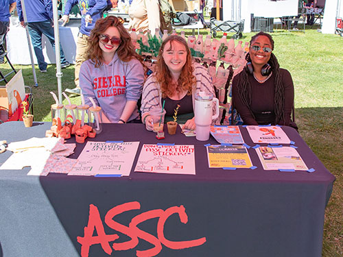 Assc Associated Students Booth