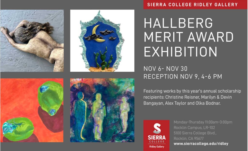 Hallbert Merit Award Exhibition, Nov. 6 - 30, 2023