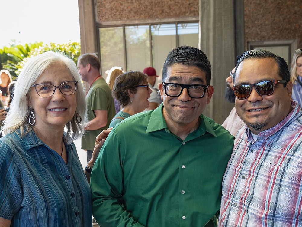 Group of employees at convocation event