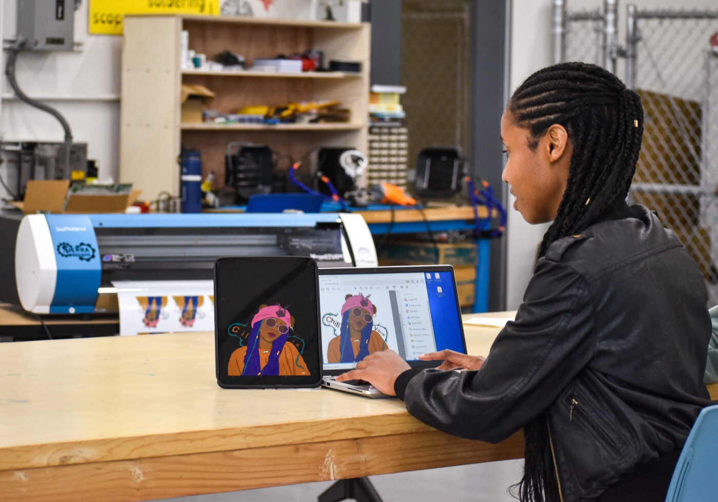 Makerspace Large Format Printer