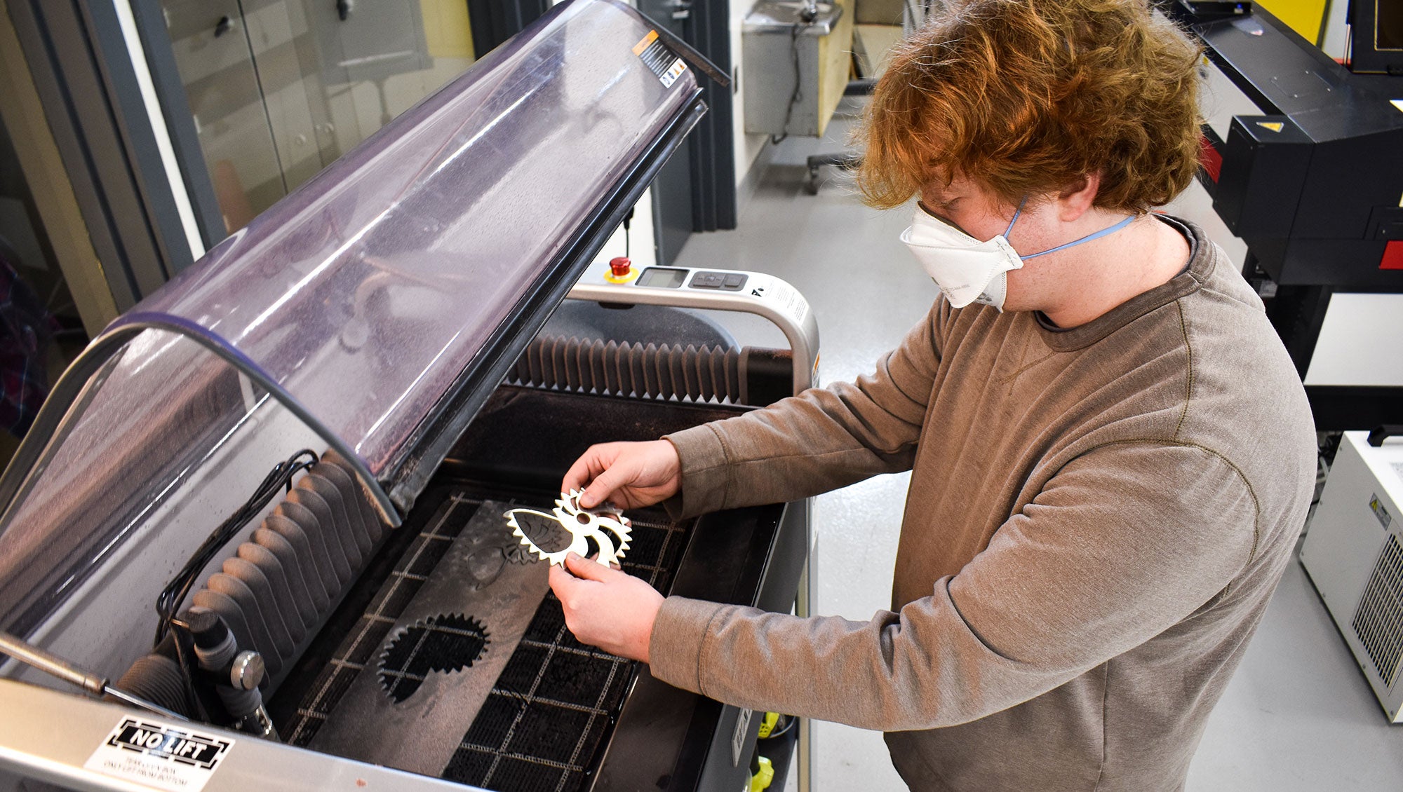 Makerspace Waterjet Cutting Robotics Club