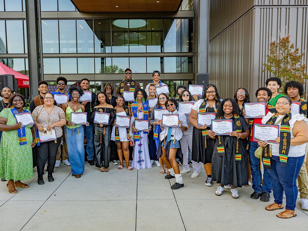 Black Graduation Celebration Sp25