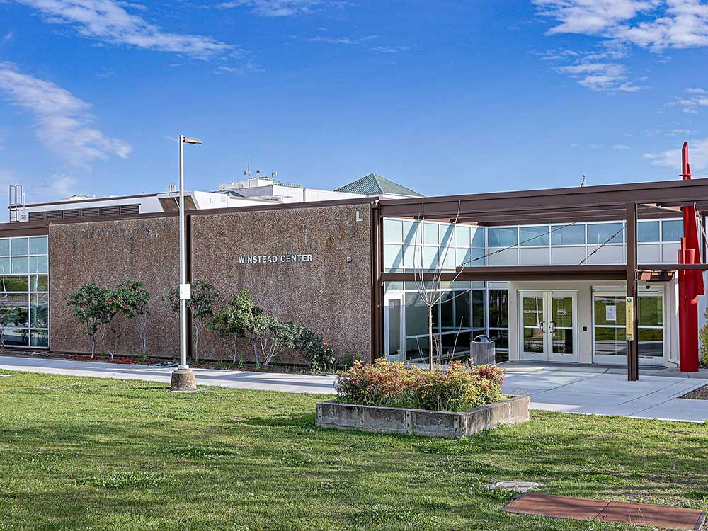Exterior of Winstead Center building