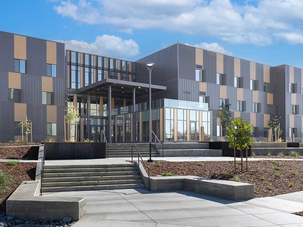 Student Housing Entrance