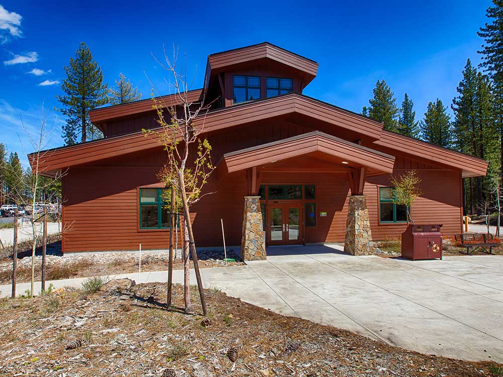 Tahoe Truckee Campus Entrance Spring